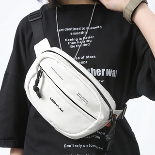 Men Chest Bag กระเป๋าสบายกระเป๋า Crossbody กระเป๋าเอวกระเป๋ากระเป๋าผู้ชายและผู้หญิง