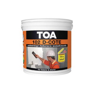 อะคริลิคฉาบ TOA 102 5KG | TOA | F101696305DCOTE หมั่นโป๊ว, ซีเมนต์ เคมีภัณฑ์ก่อสร้าง ต่อเติมซ่อมแซมบ้าน อะคริลิคฉาบ TOA