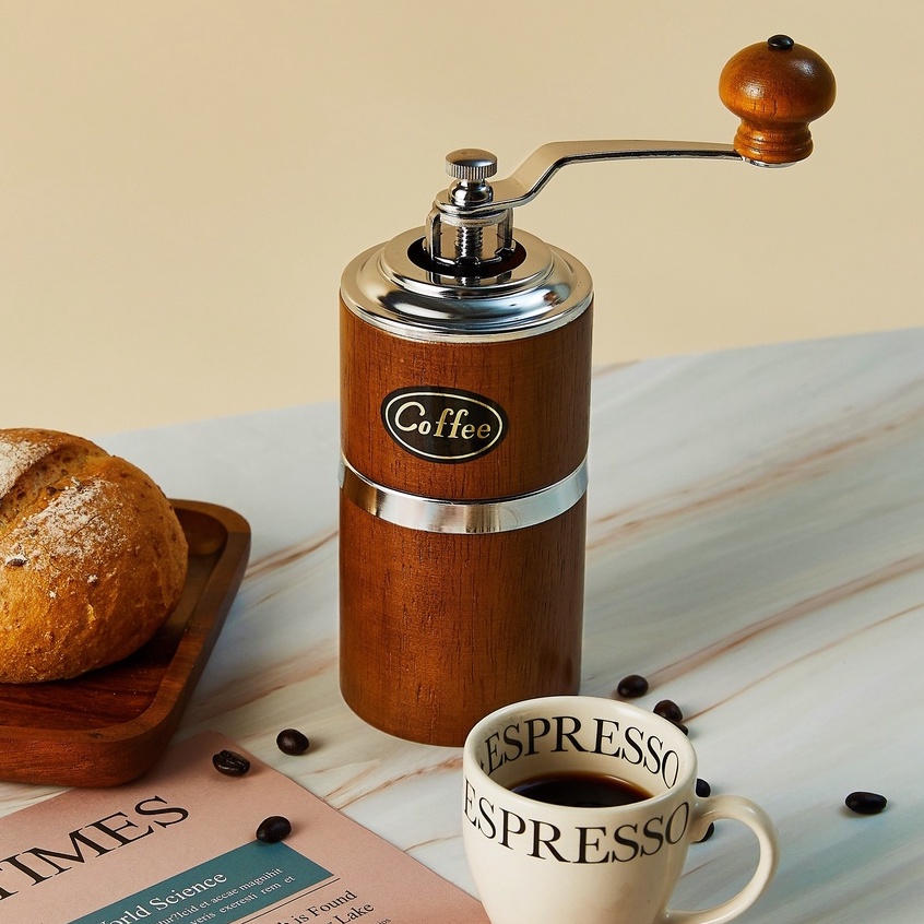 BILLI DESIGN [COFFEE MILL] ที่บดกาเเฟไม้จามจุรี
