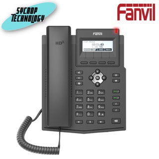 โทรศัพท์สํานักงาน Fanvill X1SP IP-Phone 1 คู่สาย (1 SIP Account) รองรับ POE ไม่มีAdapter