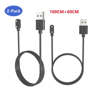 แท่นชาร์จแม่เหล็ก USB แบบเปลี่ยน สําหรับ Xiaomi Haylou RS4 LS12 RS4 Plus LS11 Xiaomi Haylou RS4 LS12 RS4 Plus LS11 Smartwatch 2022 100 ซม.+6