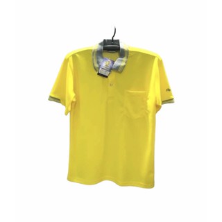 เสื้อคอปกโปโลสีเหลือง Fly hawk A355 สีเหลือง