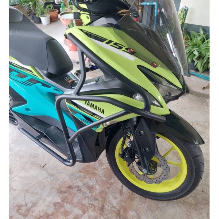 แคชบาร์ V1 / V3  Aerox 2017-2024 ใส่ได้ทั้งตัวเก่าและตัวใหม่ กันล้ม Aerox155