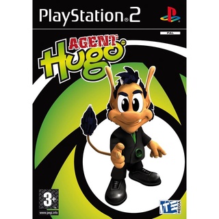 Agent Hugo PS2 แผ่นเกมส์ps2 แผ่นเกมเพล2 แผ่นps2