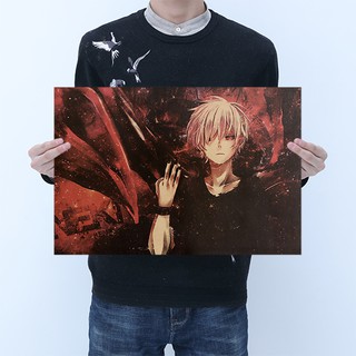 bestprice1920 Kaneki โปสเตอร์สติ๊กเกอร์กระดาษคราฟท์ สำหรับตกแต่งผนัง