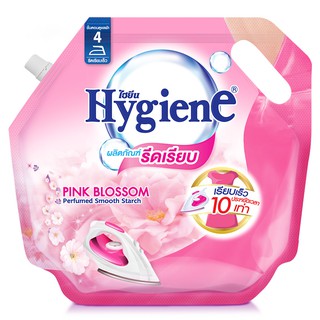 ถูกที่สุด✅  ไฮยีน สเปรย์หอมรีดผ้าเรียบ ชนิดถุง ขนาด 1,800 มล. Hygiene Liquid ironing Pink Blossom Pink Color 1800 ml