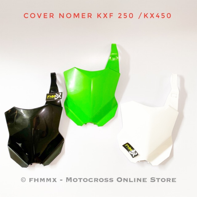 KXF250-450 เบอร์ Cover / แผ่นตัวเลข KXF250-450