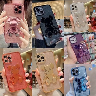 เคสกากเพชร oppo A12 F9 A5s   A16 A17 A17k A15  vivo v23 5g A78 5g A17 A77s  A77 5g A57 4g