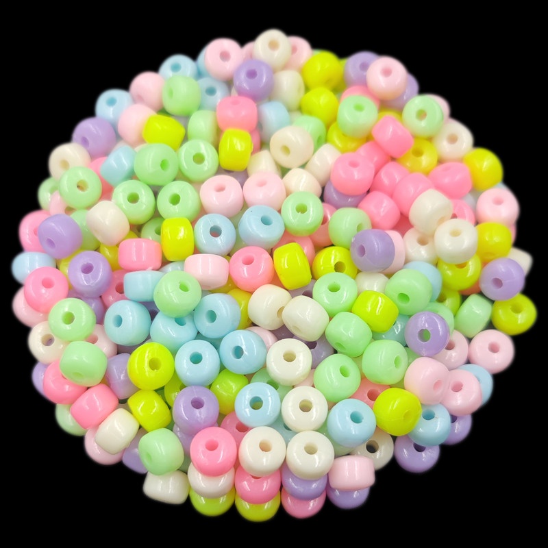 จี้ลูกปัด Diy สําหรับทําเครื่องประดับสีแคนดี้ 20/40 ชิ้น - รูปที่ 3