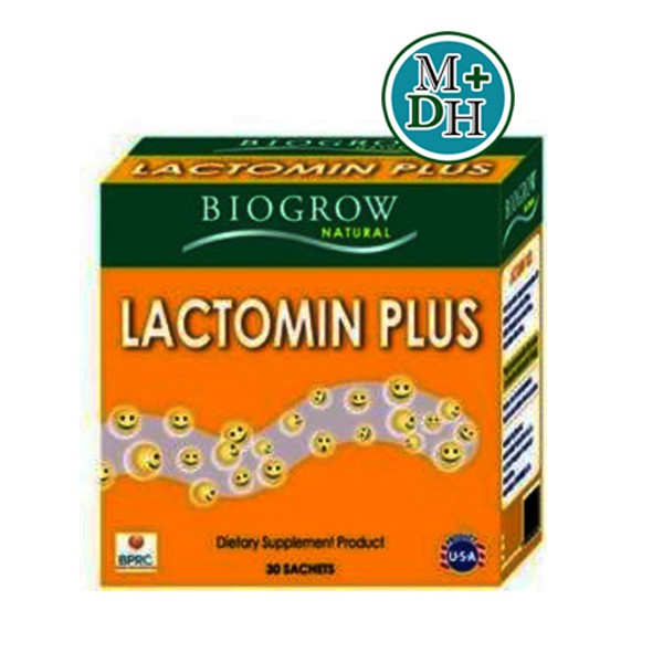 BIOGROW LACTOMIN PLUS 30 ซอง แถมฟรี 10 ซอง จุลินทรีย์สุขภาพ 07792