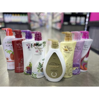 Mistine white spa body lotion( 400 มล.) มิสทิน ไวท์ สปา โลชั่น หัวปั๊ม มี 7 สูตร