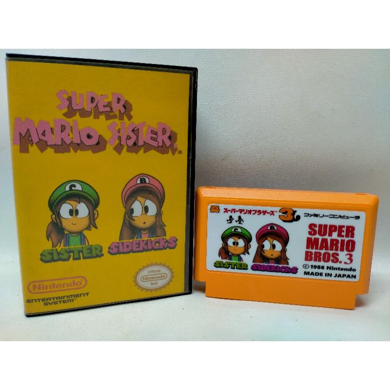 ตลับเกม Super Mario Bros 3 Sister มารีโอ้ ผู้หญิง ๆน่ารักๆ