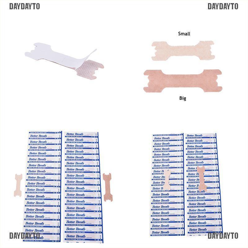 Daydayto 10 แถบปิดจมูก ขนาดเล็ก ขนาดใหญ่ หายใจสะดวก ขายส่ง
