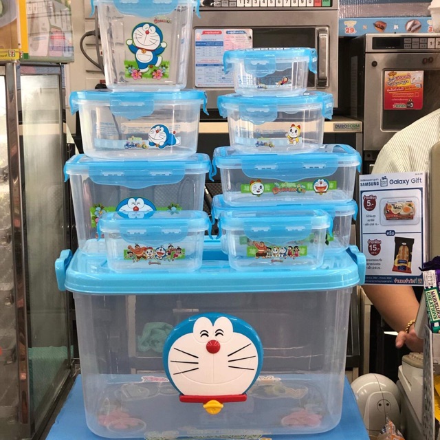 ชุดกล่องข้าวโดเรม่อน7-11