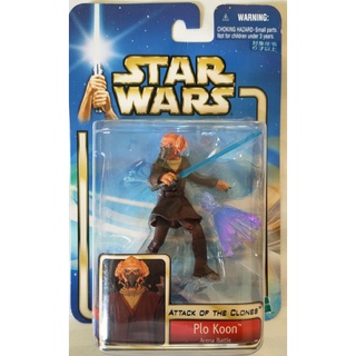 Star wars Attack of the Clones Carded Plo Koon (Arena Battle) 3.75