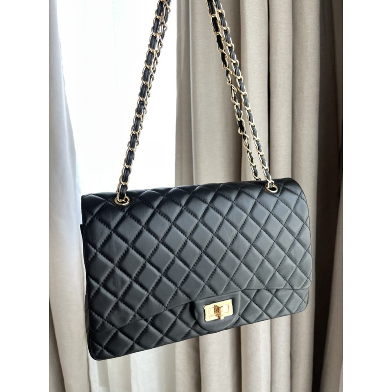 Classic bags Jumbo 33cm หนังแกะนิวซีแลนด์ แบรนด์Lovera