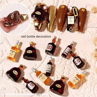 🤪ลำยองมองทางนี้ ไอเท็มสายเมา ต้องจัด New wine bottle jewelry 3D mini stereo red wine bottle DIY