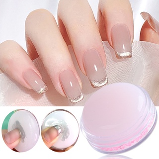 แม่แบบซิลิโคนใสพิมพ์ลายสําหรับตกแต่งเล็บ Diy 1 ชิ้น