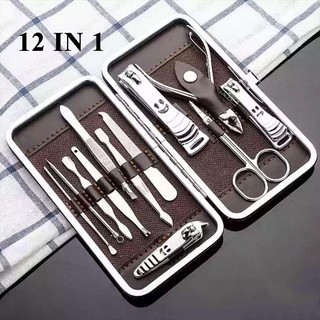 ชุดกรรไกรตัดเล็บ แต่งเล็บ คุณภาพดี 12 / 18 / 20 ชิ้น Nail Tools Kits xliving