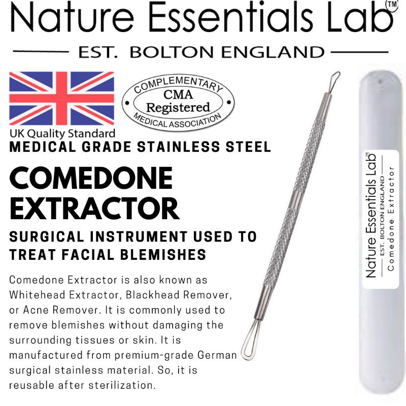 ที่กดสิว​ สแตนเลส​ เกรดทางการแพทย์ จากเยอรมัน​พร้อมกล่อง​ เป็น medical​ grade ที่ช่วยป้องกันการติดเชื้อป้องกันการอักเสบ