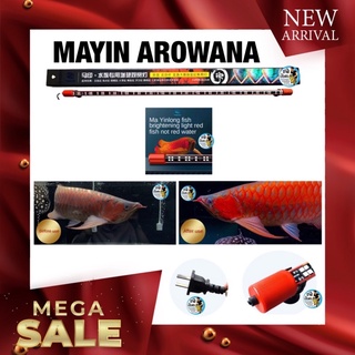 MAYIN AROWANA หลอดไฟสำหรับปลามังกร ใช้ได้ทั้งมังกรทองและมังกรแดงขับสีปลาชัดขึ้น (MY-112 / MY-142 / MY-172 )