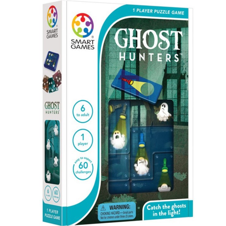 SMART GAMES, Ghost Hunters ของเล่นฝึกสมอง เสริมเชาว์ ลิขสิทธิ์แท้ จากเบลเยียม สำหรับเด็ก 5 ปีขึ้นไป