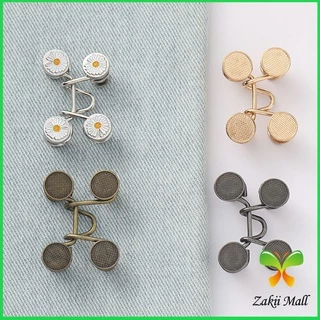 ZM. ตะขอกางเกง กระดุม ตะขอกางเกงปรับเอวที่หลวมให้พอดี jeans buttons