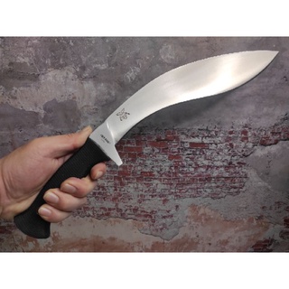 มีดพกใบตาย ขนาดใหญ่ ยี่ห้อ Cold Steel โมเดล Gurkha Kukri Plus รุ่น 39LGKI สำเนาจีน ใบทรงกรุข่า เหล็กกล้าคาร์บอน O-1 สวย.