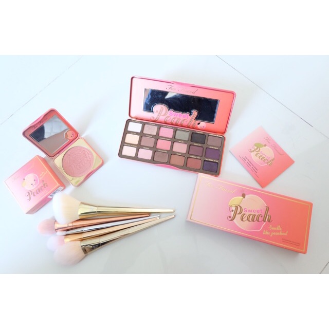 Usedlikenew🍑Too faced sweet peach palette