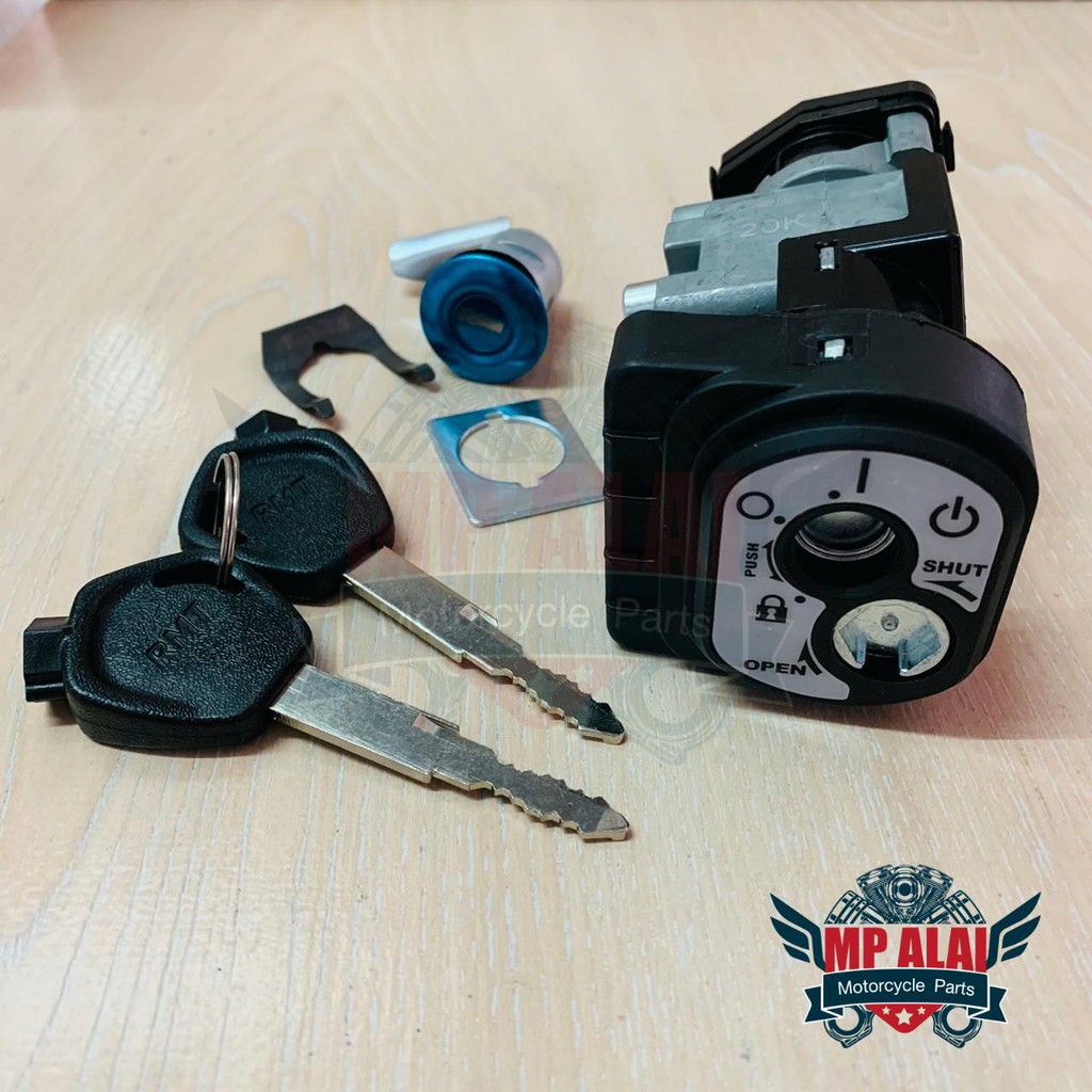 สวิทช์กุญแจชุดใหญ่เวฟ WAVE110i (2019-2025) LED ไม่มีสาย