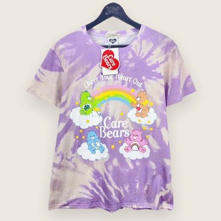 เสื้อCAREBEARS TIEDYE  เสื้อยืดสไตล์มัดย้อม ลายน้องหมี งานสวยป้ายครบ ผ้านิ่มน่ารักดีงามมาก ขายดีมากๆนะค่ะ  แม่ชมก็ใส่ค่ะ