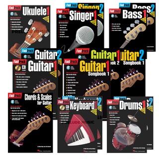 Fast Track Music Instruction (Guitar, Ukulele, Bass, Drums, Keyboard, Lead Singer)