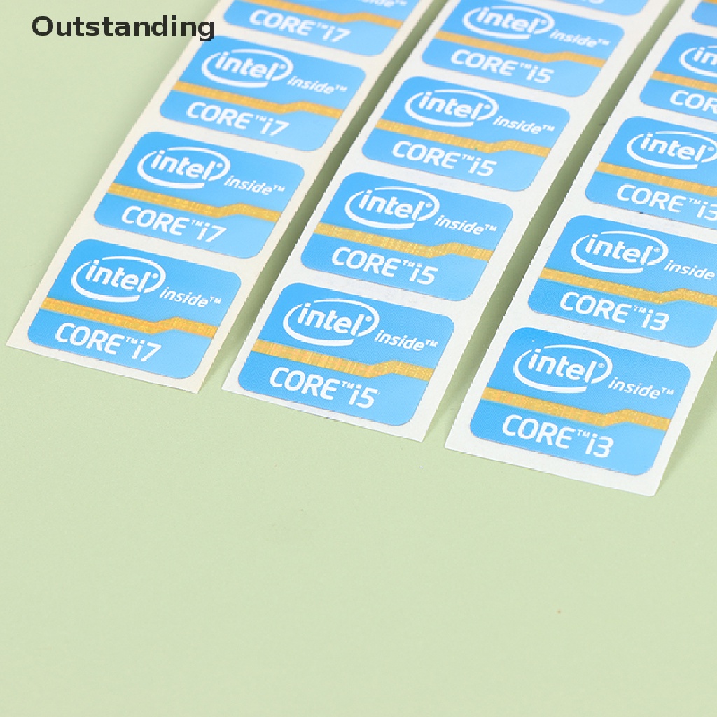 สติกเกอร์ฉลากโลโก้ Intel Core i3 i5 i7 สําหรับติดตกแต่งแล็ปท็อป