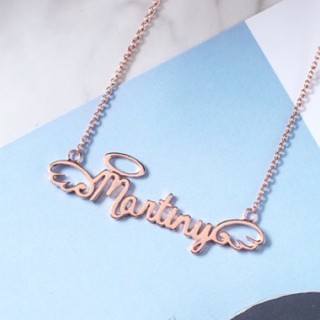 Your Name - Accessories สร้อยชื่อ Angel Necklace ปีกนางฟ้า