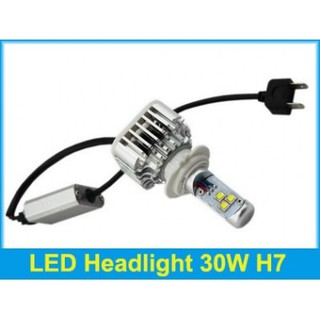 ไฟหน้า LED ขั้ว H7 Cree 3 ดวง 30W 3000lm ตัวใหม่ 2014