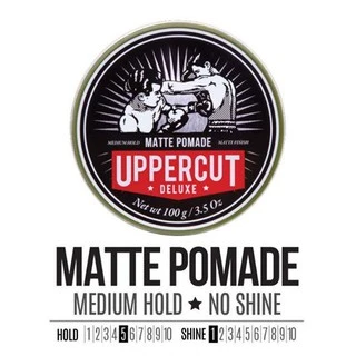 Uppercut Deluxe - Matte Pomade (100 ml / 3.5 oz)ผลิตภัณฑ์จัดแต่งทรงผม