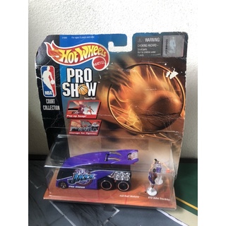 Vintage Hot Wheels NBA Pro Show Team Pack Utah Jazz Karl Malone John Stockton