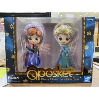 ✅  สินค้าพร้อมส่ง : Q Posket Disney Characters - Anna &amp; Elsa