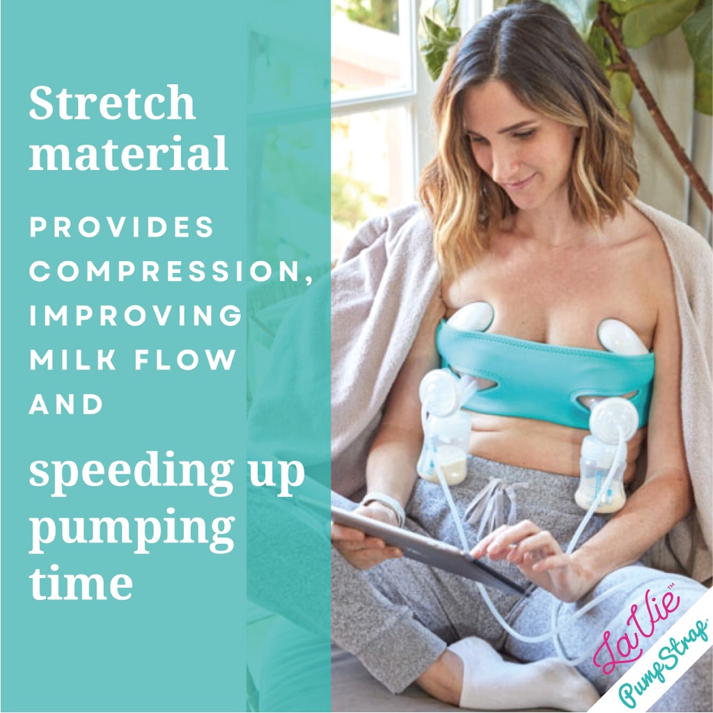 PumpStrap LaVie -Hands Free Pumping Bra for Pumping Mom เสื้อชั้นในสำหรับปั๊มนม เสื้อชั้นในให้นมไม่ต้องจับกรวย บราปั๊มนม