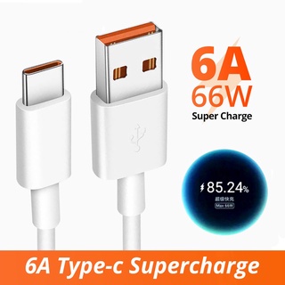 【พร้อมส่ง】สายชาร์จเร็ว Usb Type C 66W 6A 1 เมตร 1.5 เมตร 2 เมตร สําหรับ Huawei