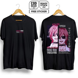 [S-5XL]เสื้อยืด พิมพ์ลายอนิเมะ Ayato YURI YARICHIN BITCH CLUB TAKASHI YUU KASHIMA TAMURA FUJISAKI Tmura Tmura สําหรับผู้