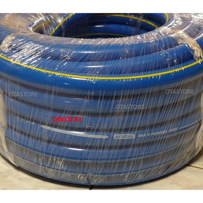 OCEANSTONE (สายยางฟ้าคาดเหลือง) สายยาง 4 หุน เกรด A+ (1/2) 10 เมตร 20 เมตร 25 เมตร 30 เมตร สายยางรดน้ำต้นไม้ ล้างรถ รูปที่ 7