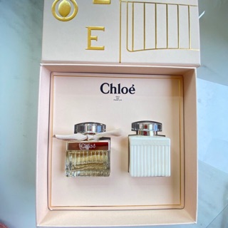 Chloe edp set 2 ชิ้น (โลชั่น+น้ำหอม) ของแท้ล้าน% ถูกกว่าช็อปแน่นอน