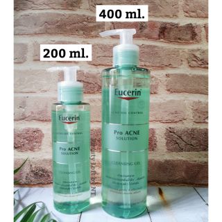 Eucerin Pro Acne Solution Cleansing Gel 200ml., 400ml.