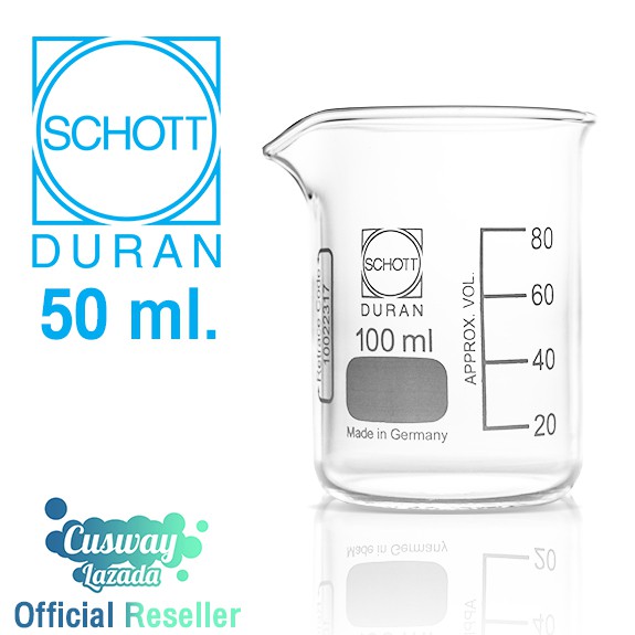 บีกเกอร์ Scott Duran ขนาด 50-1000 ml นำเข้าจากเยอร์มัน