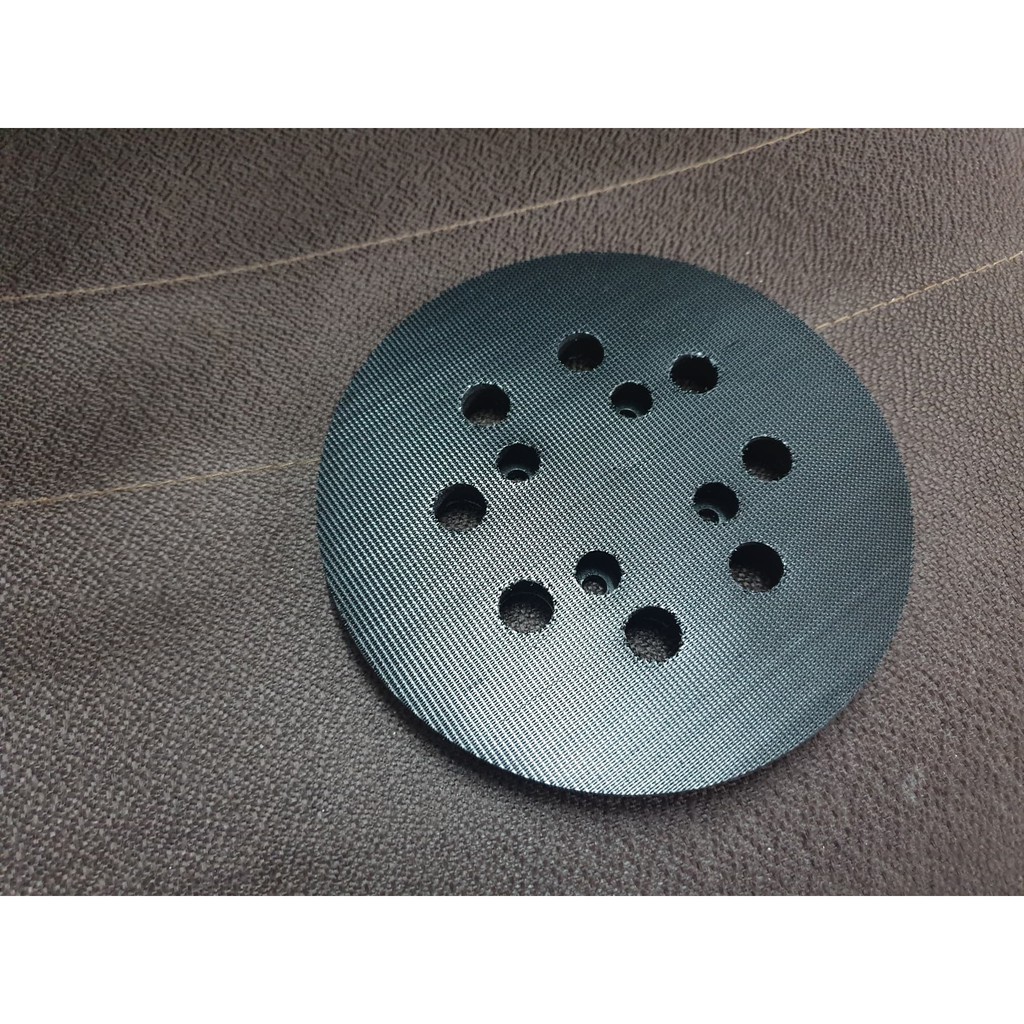 อะไหล่แป้นขัดกระดาษทรายกลม  ขนาด 5นิ้ว ใช้กับ เครื่อง ยี่ห้อ AEG หรือ Milwaukee M18 BOS125