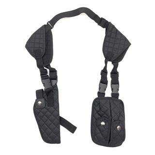 Portable Outdoor Tacticals Shoulder Holster Hiddens Under The Arms Double Magazine Holster Bags Light Invisible Agents