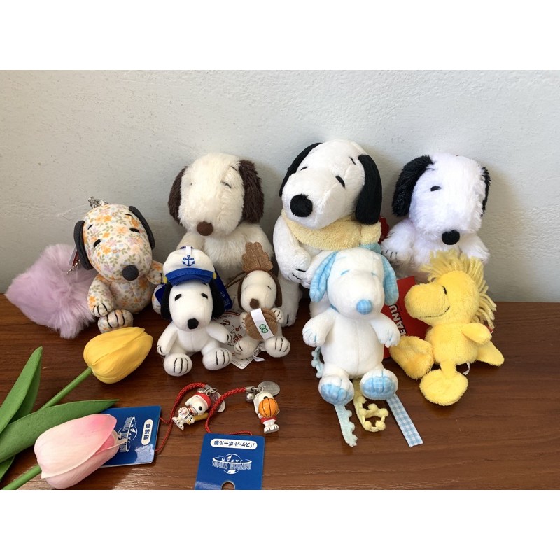 สินค้ามือหนึ่ง พวงกุญเเจตุ๊กตา Snoopy (Disney japan )