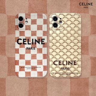 เคสโทรศัพท์มือถือแบบนิ่ม กันกระแทก ลาย Celine สําหรับ Iphone 12promax 13XSMAX 11 xr