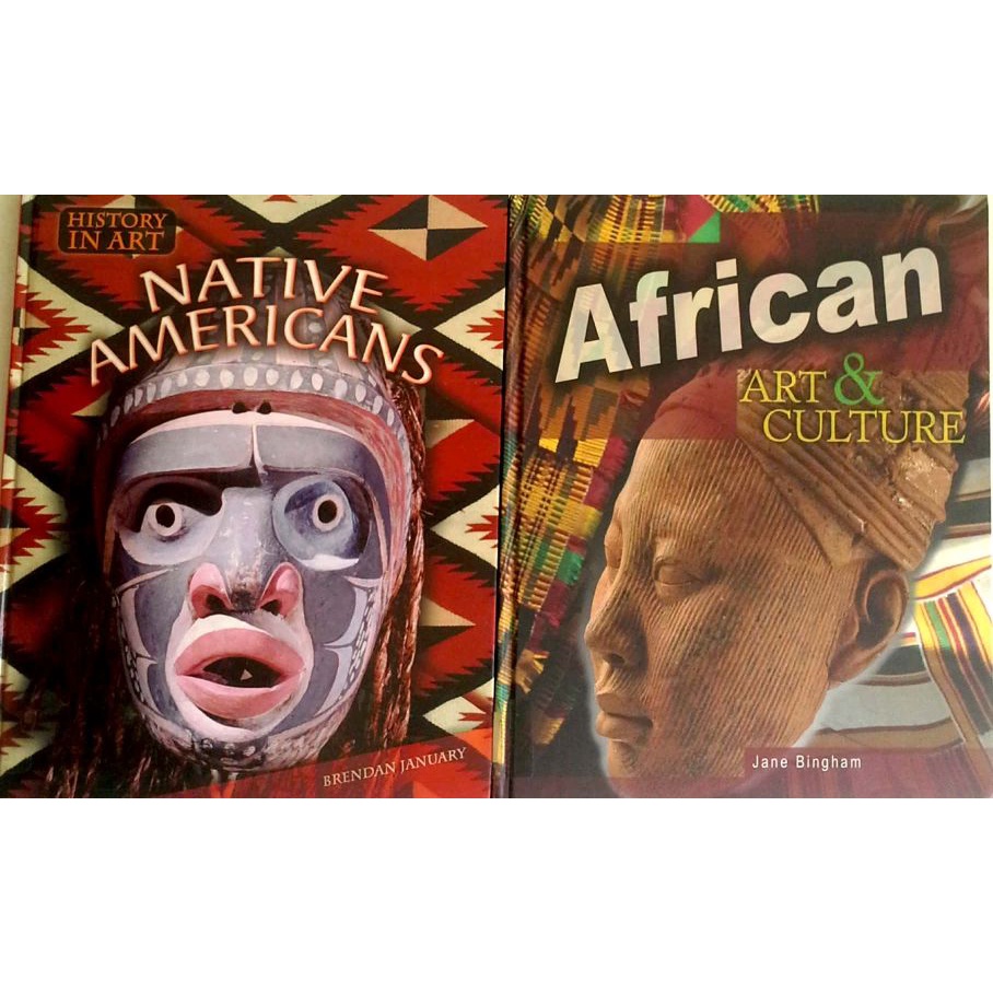 Native Americans, Aftrican Art &amp; Culture หนังสือมือสอง ปกแข็ง